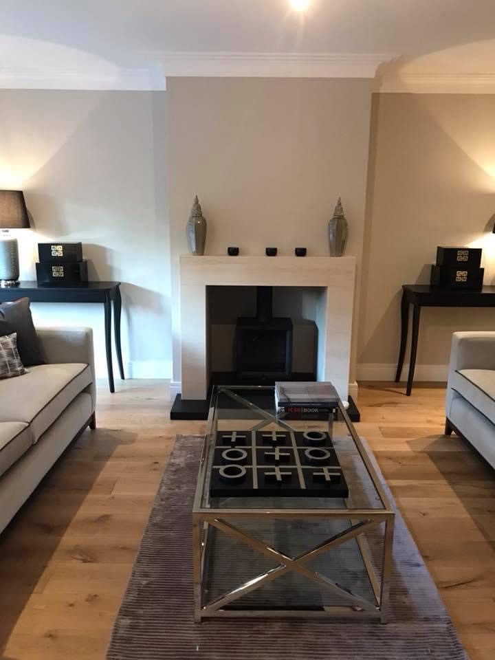 Living room in a new build